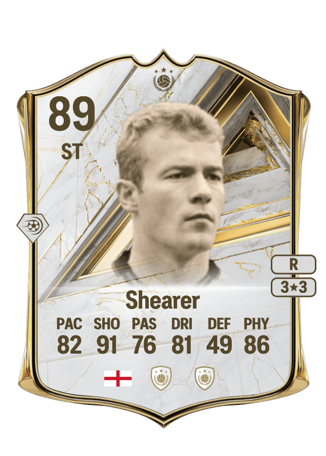 Alan Shearer card