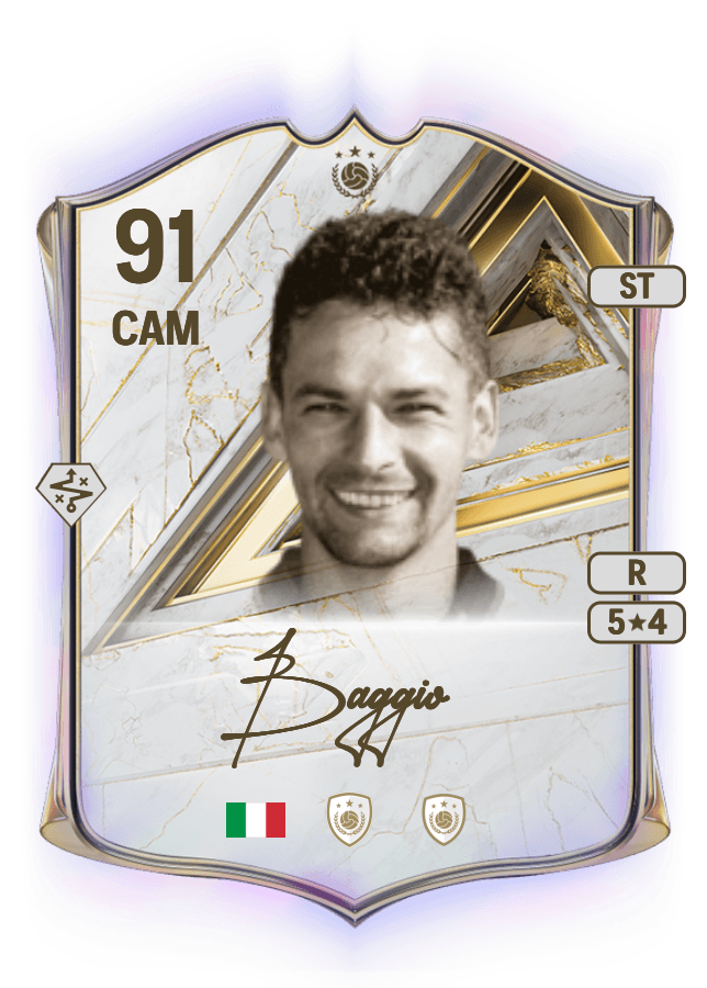 Roberto Baggio card
