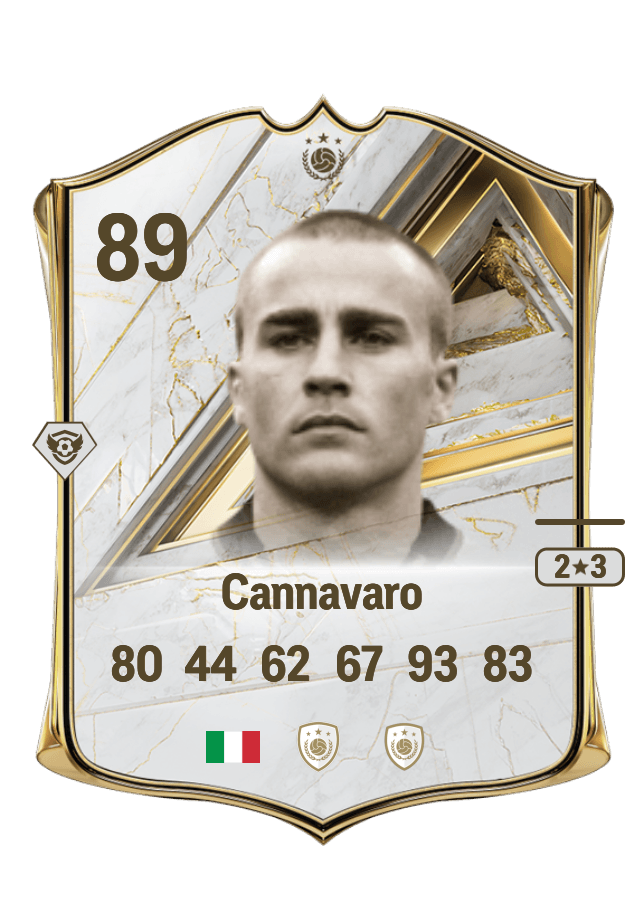 Fabio Cannavaro card