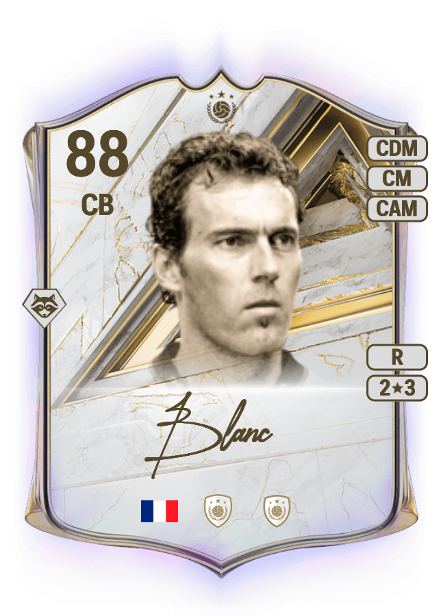 Laurent Blanc card