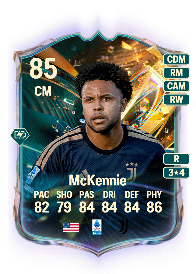 Weston McKennie card