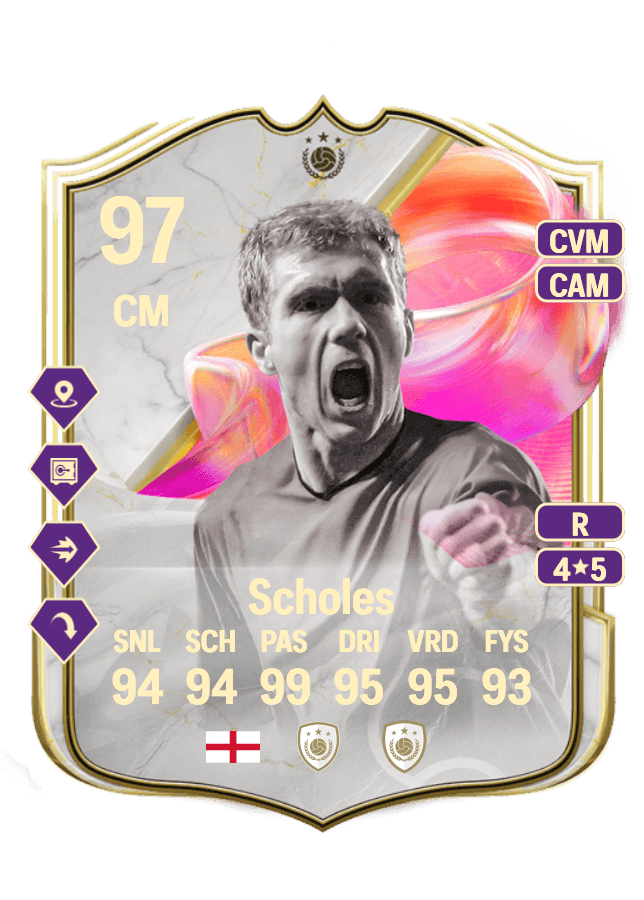Paul Scholes card