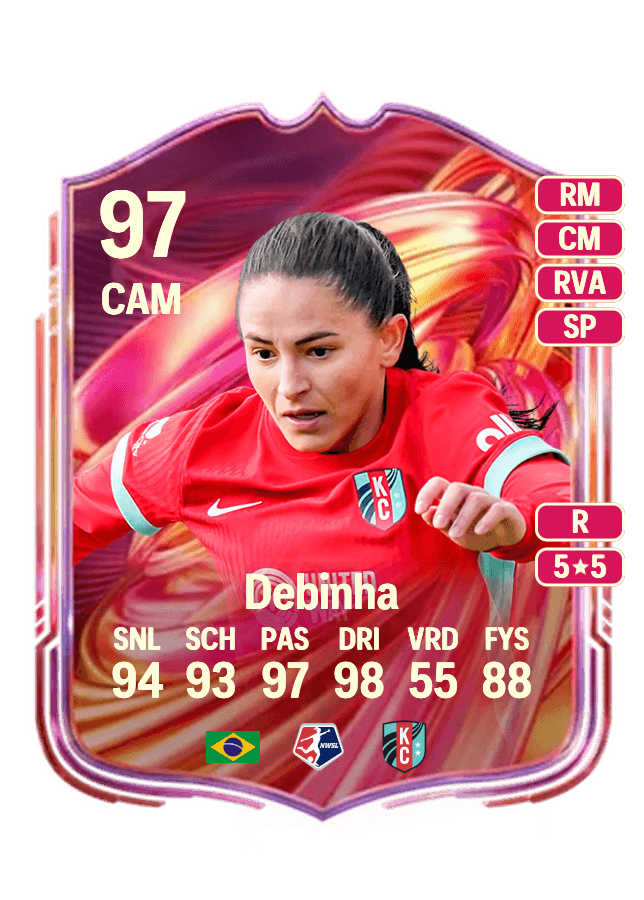 Debinha card