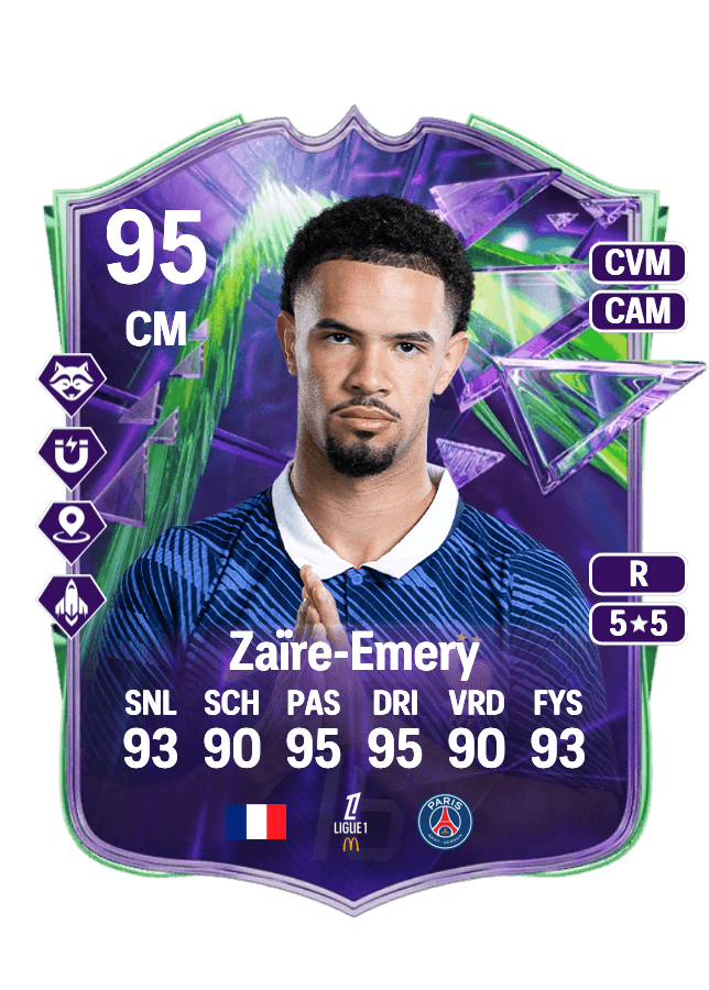 Warren Zaïre-Emery card