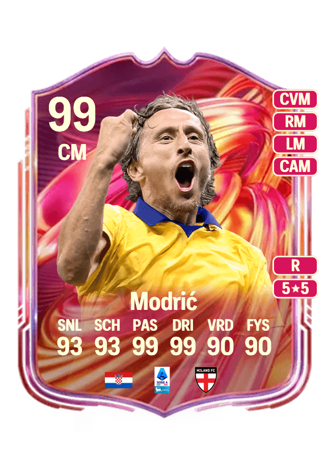 Luka Modrić card