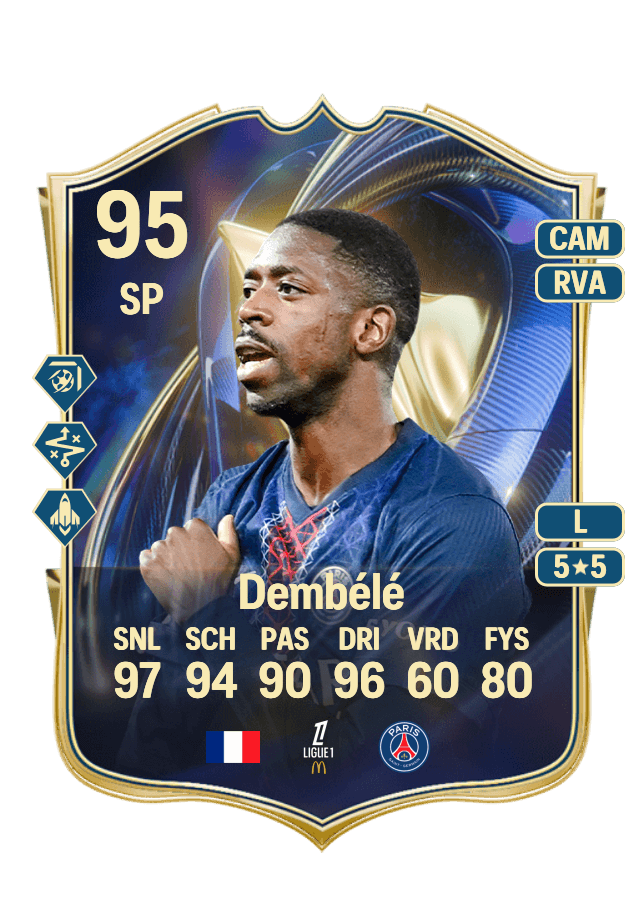 Ousmane Dembélé card