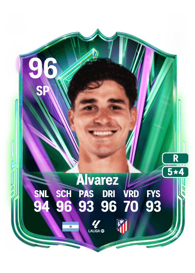 Julián Alvarez card