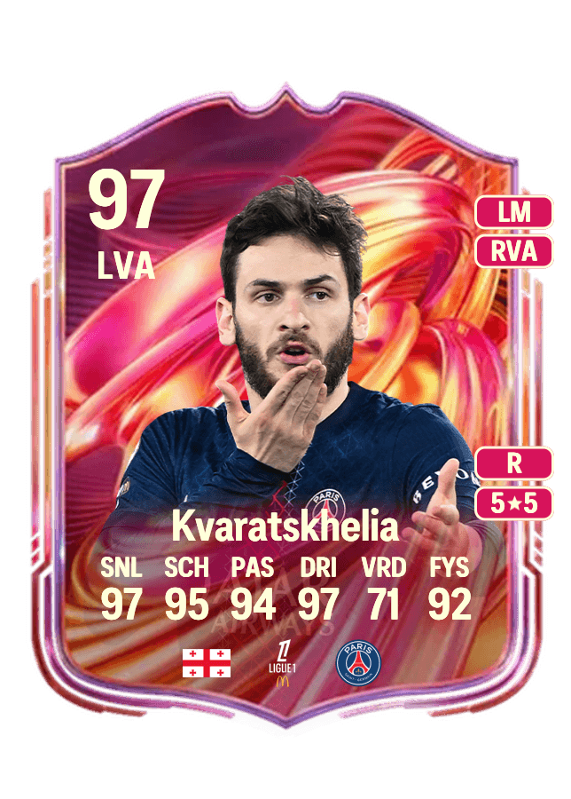 Khvicha Kvaratskhelia card