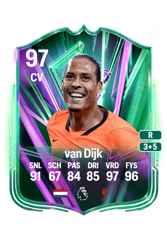 Virgil van Dijk card