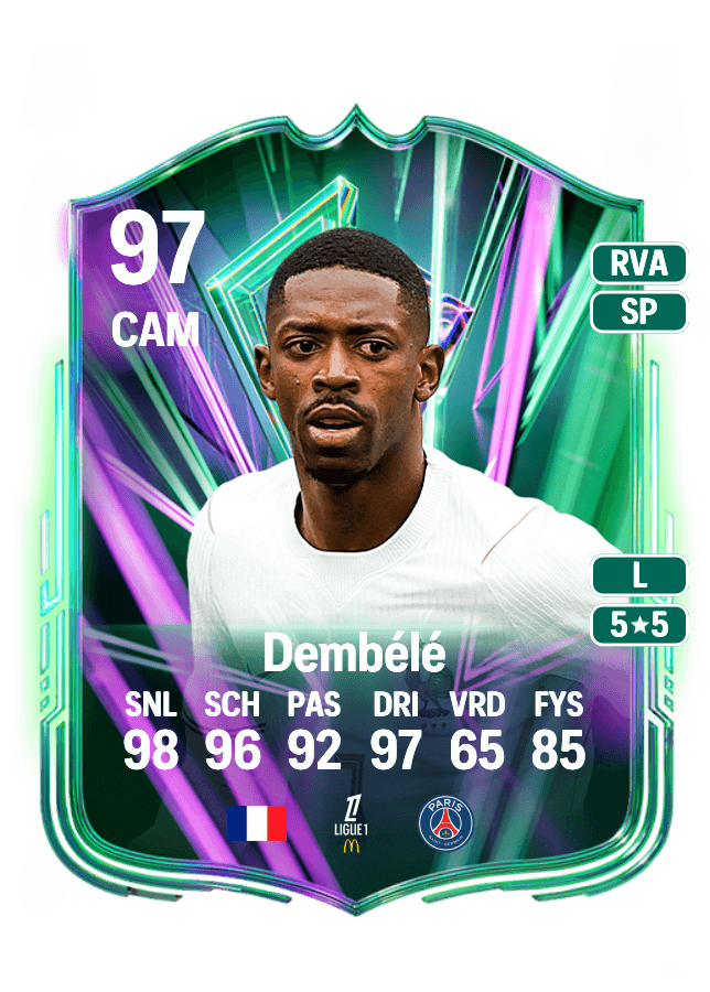 Ousmane Dembélé card