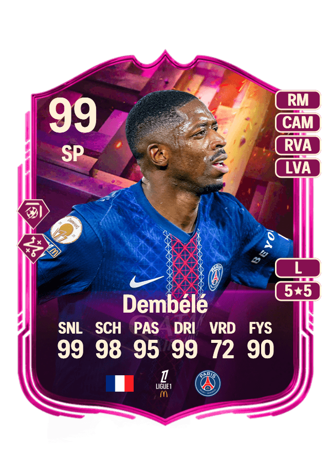 Ousmane Dembélé card