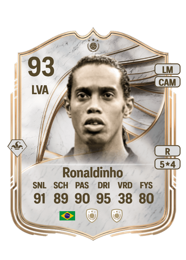 Ronaldinho card