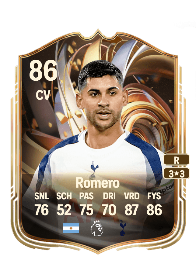Cristian Romero card