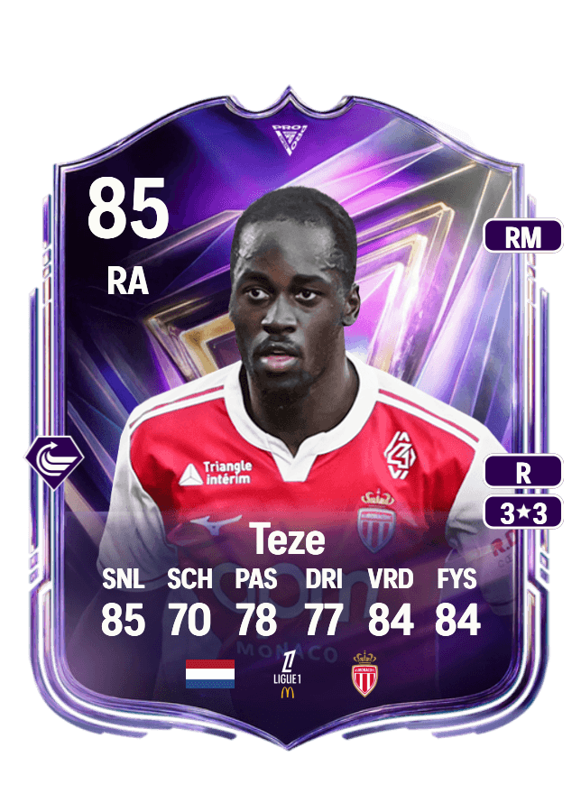 Jordan Teze card