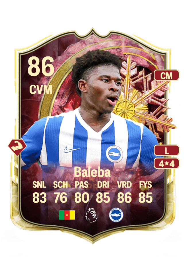Carlos Baleba card