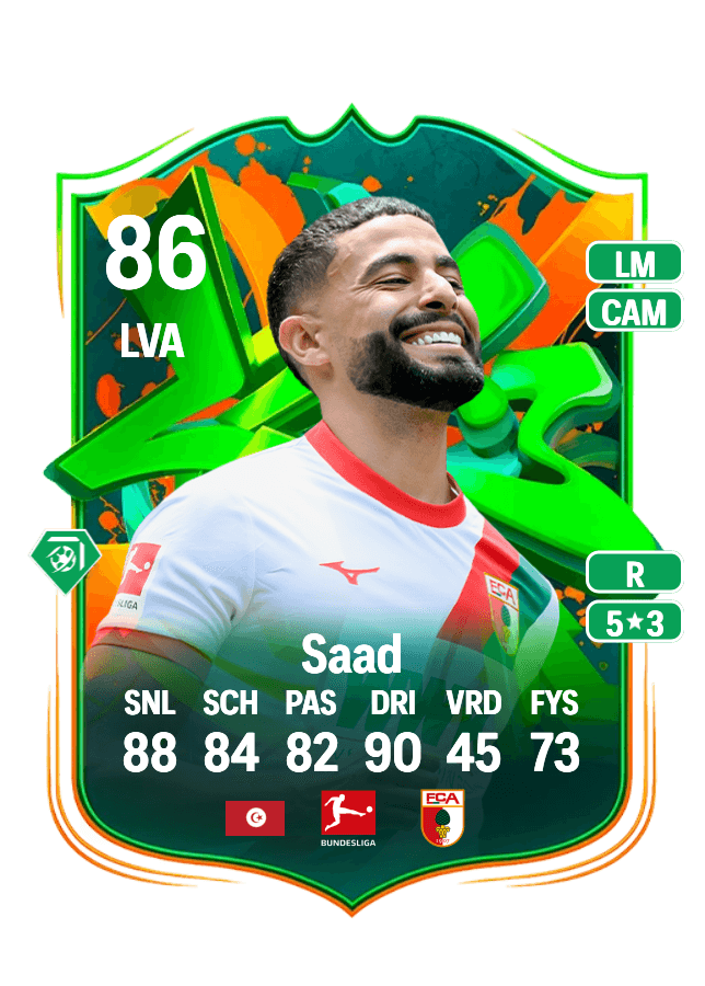 Elias Saad card