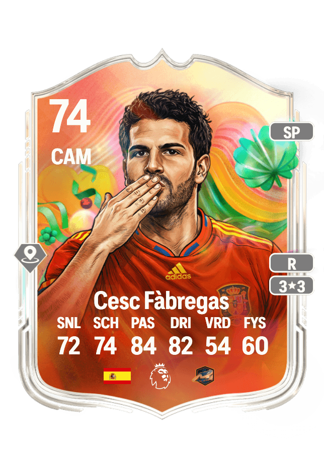 Cesc Fàbregas card