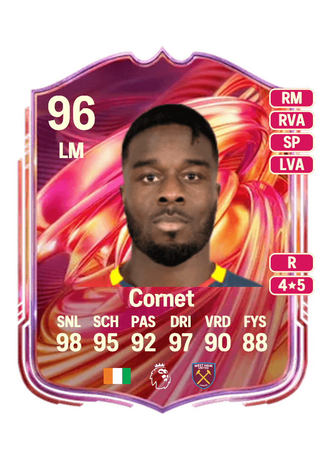 Maxwel Cornet card