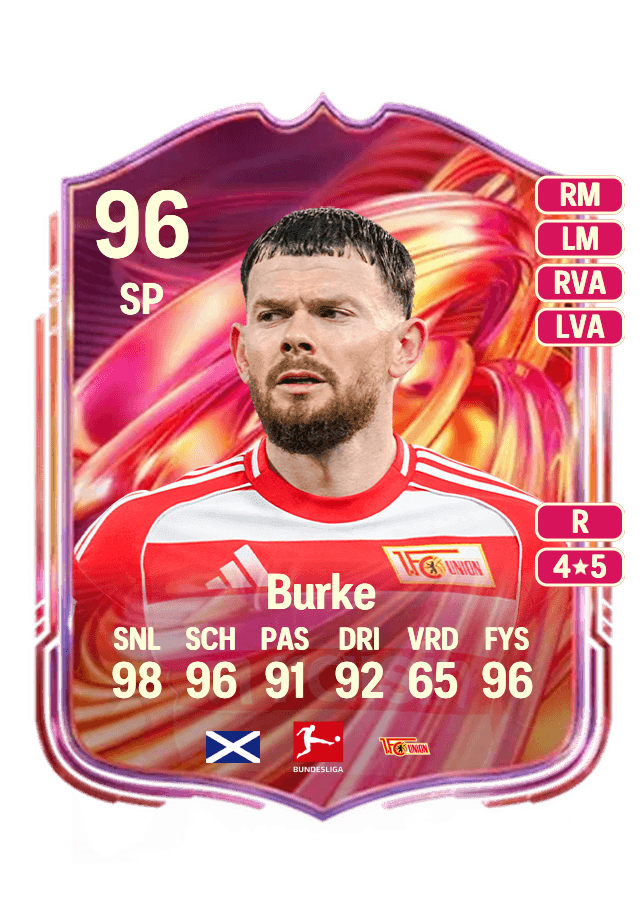 Oliver Burke card