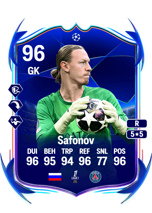 Matvey Safonov card