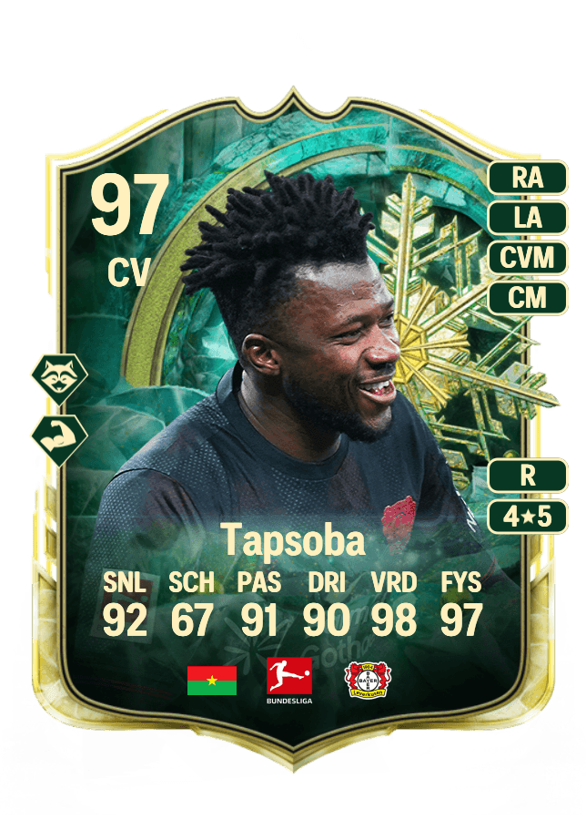 Edmond Tapsoba card