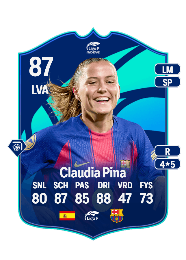 Claudia Pina card