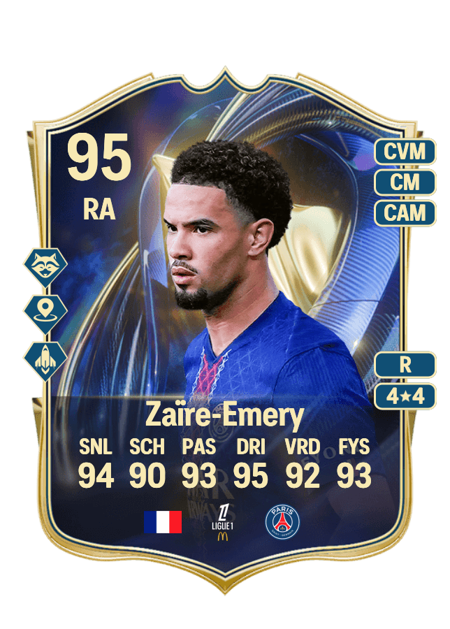 Warren Zaïre-Emery card