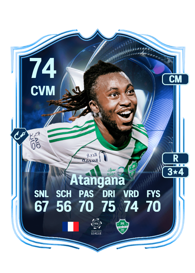 Valentin Atangana card