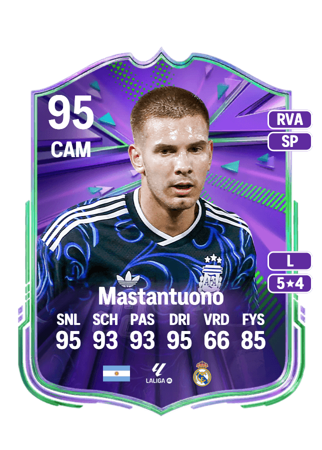 Franco Mastantuono card