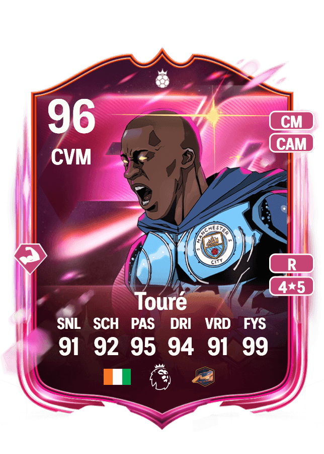 Yaya Touré card