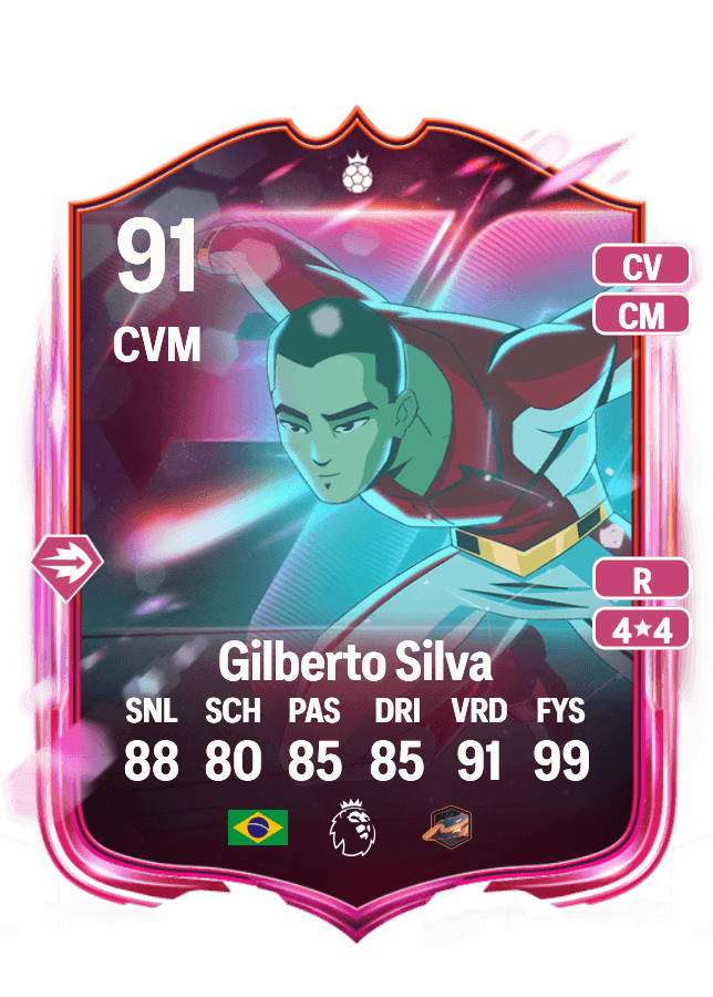 Gilberto Silva card