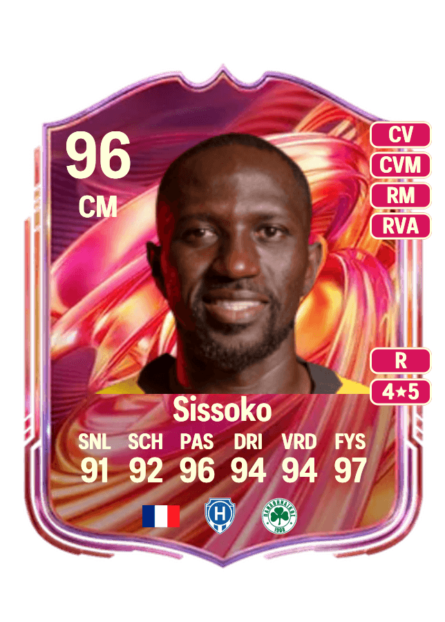 Moussa Sissoko card