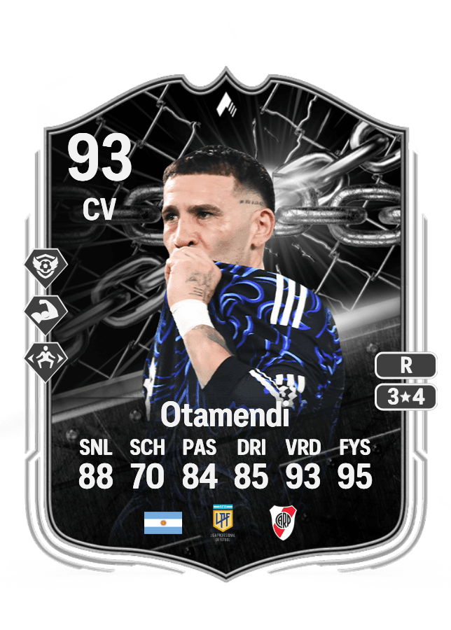 Nicolás Otamendi card