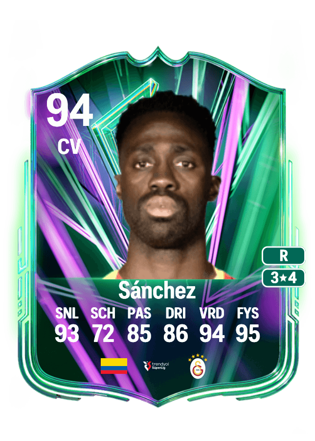 Davinson Sánchez card