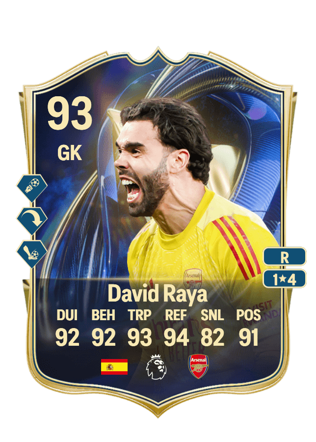 David Raya card