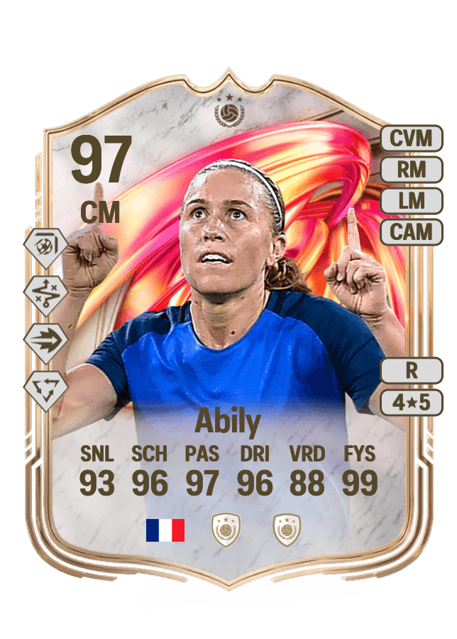 Camille Abily card