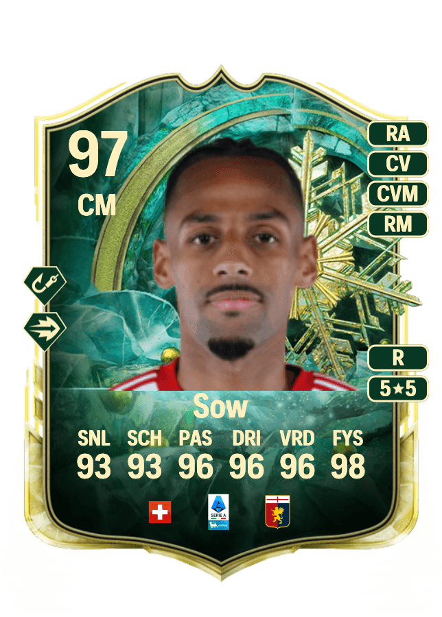 Djibril Sow card
