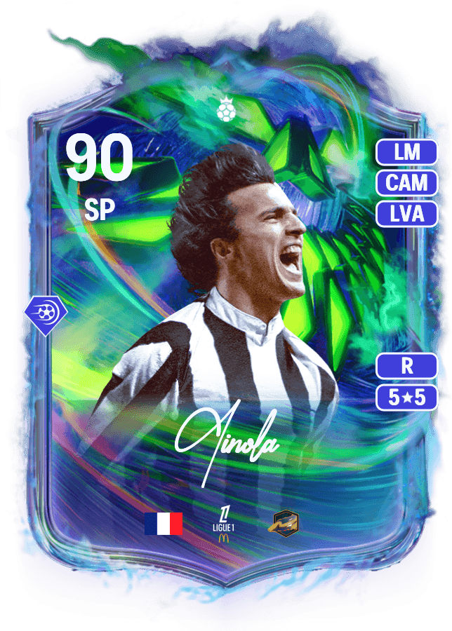 David Ginola card
