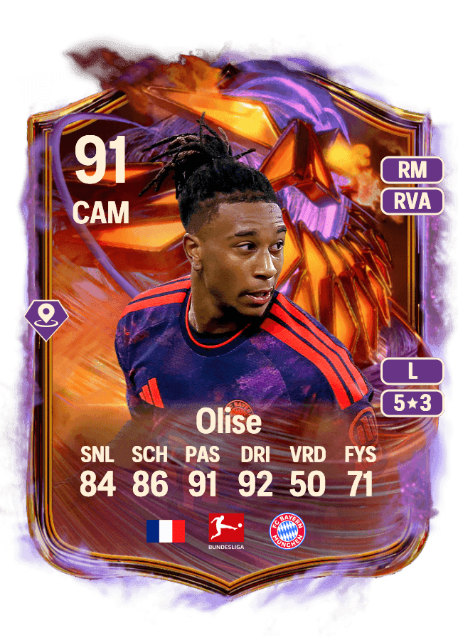 Michael Olise card