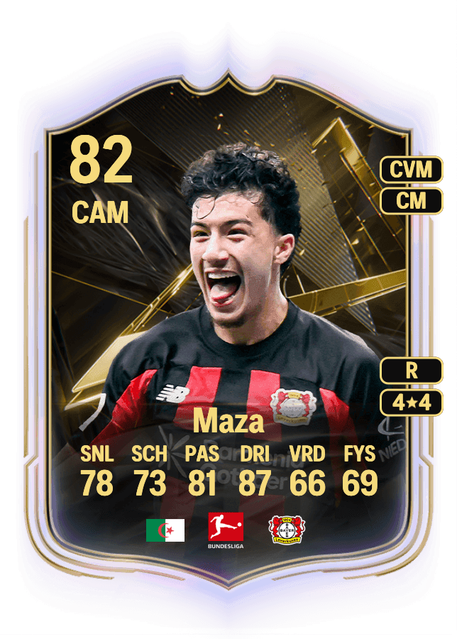Ibrahim Maza card