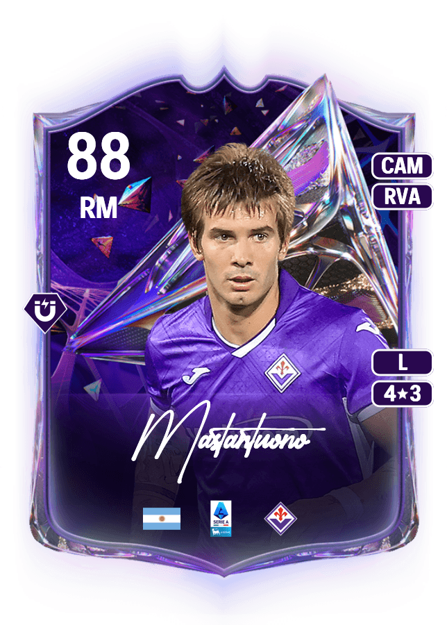 Franco Mastantuono card