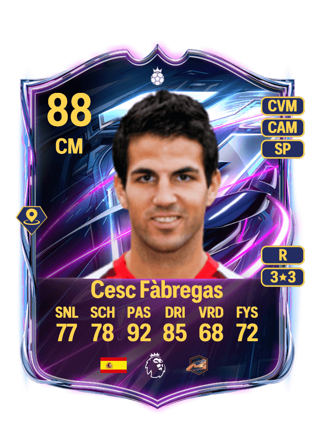 Cesc Fàbregas card