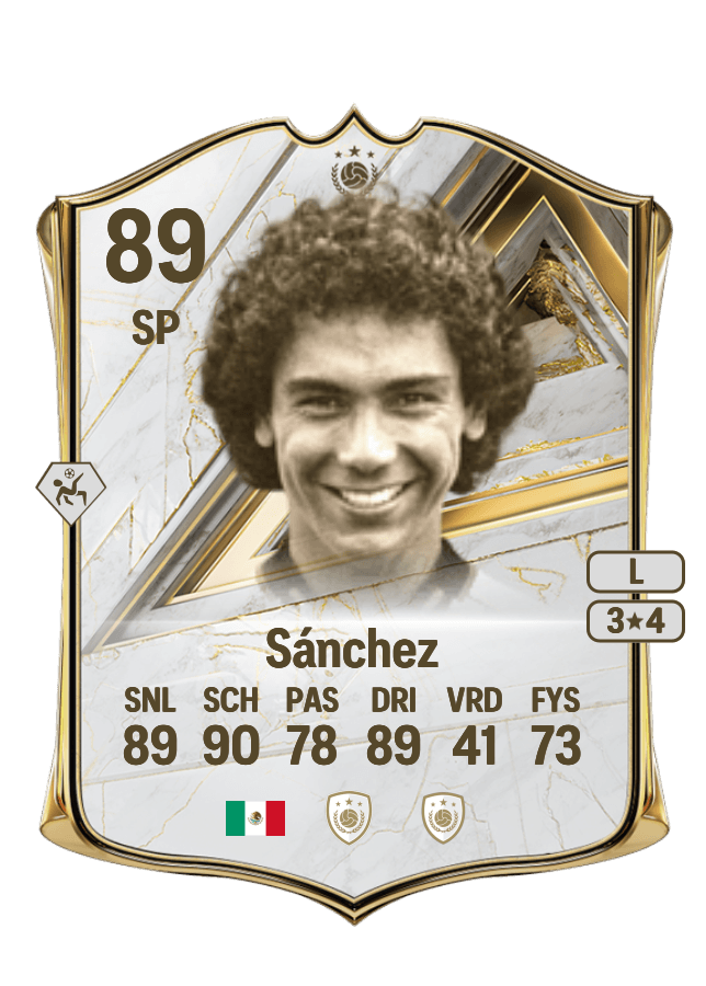 Hugo Sánchez card