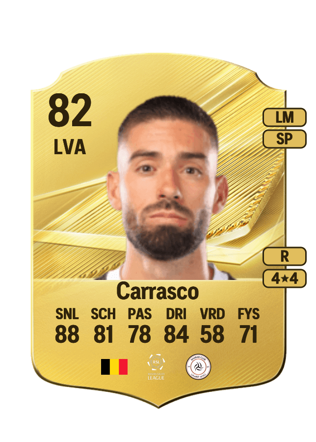 Yannick Carrasco card