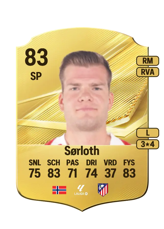 Alexander Sørloth card