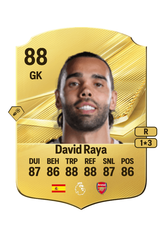 David Raya card