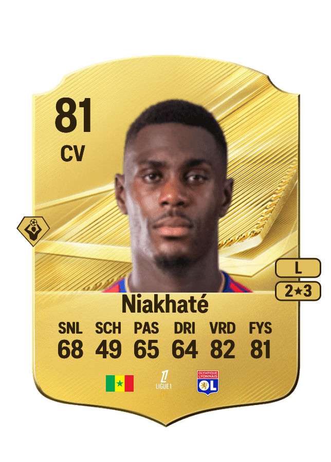 Moussa Niakhaté card