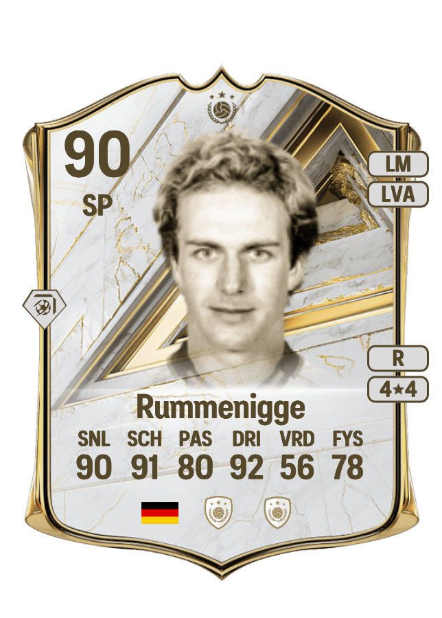 Karl-Heinz Rummenigge card