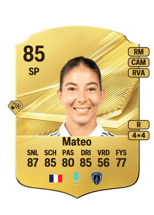 Clara Mateo card