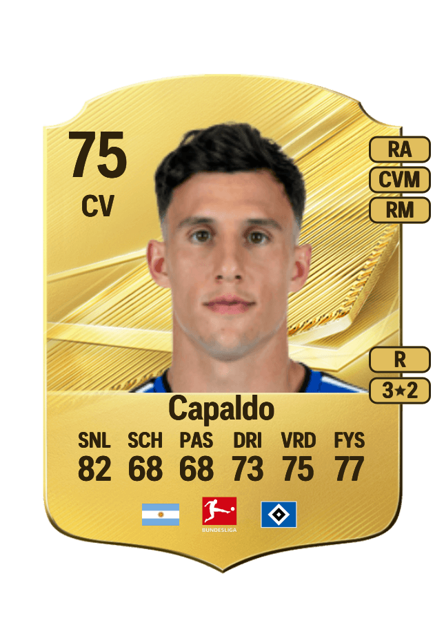 Nicolás Capaldo card